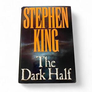 The Dark Half Stephen King 1989 Hardcover 1st
Edition 1st Printing Dust Jacket